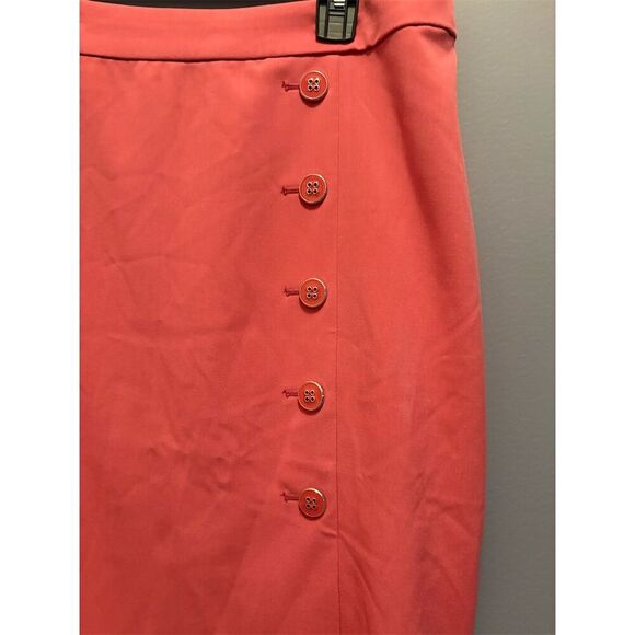 NY & Company Women's Pink Knee Length Pencil Skirt Size 12 - Picture 2 of 8